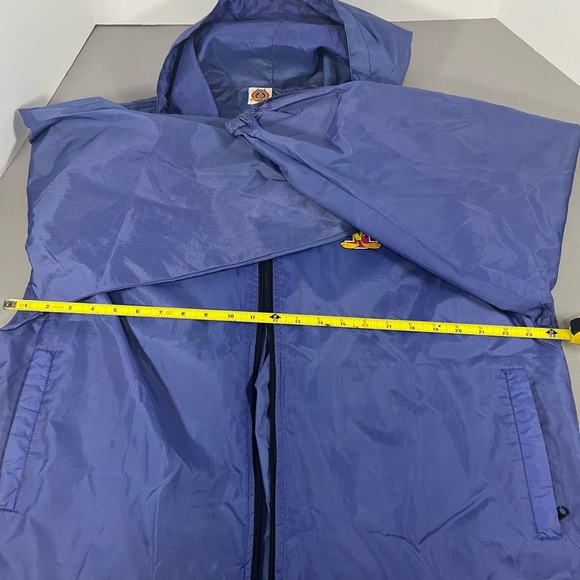 Vintage 90s Tweety Looney Tunes Windbreaker Hooded Jacket Large/xlarge Flawed - Picture 9 of 13